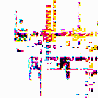 Animated HEMIPARASITE made from five Credits